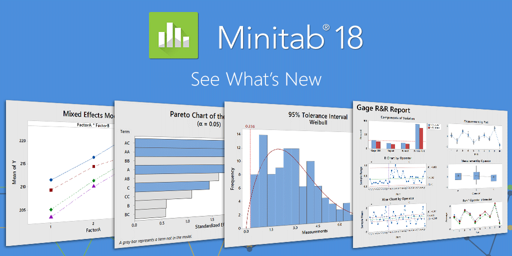 minitab18 whatsnew قابلیت‌های و امکانات ویرایش جدید نرم افزار minitab 18