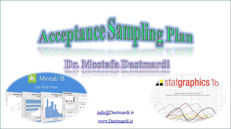 Acceptance Sampling Plan برگزاری دوره آموزشی نمونه بردای پذیرشی با استفاده از نرم افزار در شرکت عالیفرد (سن ایچ)