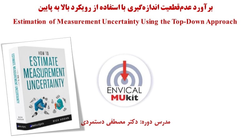 Estimation of Measurement Uncertainty Using the Top Down Approach برگزاری دوره آموزشی ارزیابی عدم قطعیت اندازه گیری به روش بالا به پایین با نرم افزار MUKit برای کارکنان آزمایشگاه‌های اداره استاندارد استان زنجان