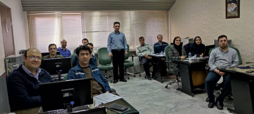 IMG 20220222 WA0036 برگزاری دوره آموزش اطمینان از اعتبار نتایج آزمون در آزمایشگاه با استفاده از نرم افزار MINITAB در شرکت پالایش نفت تبریز