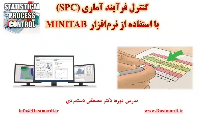 آموزش کنترل فرایند آماری با نرم‌افزار Minitab - آموزش SPC
