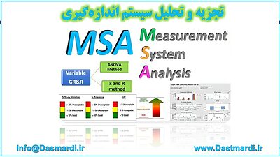 آموزش تجزیه و تحلیل سیستم اندازه‌گیری (MSA)