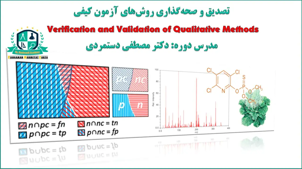 دوره آموزش تصدیق و صحه‌گذاری روش‌های آزمون کیفی